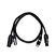 Triple-core waterproof control cable